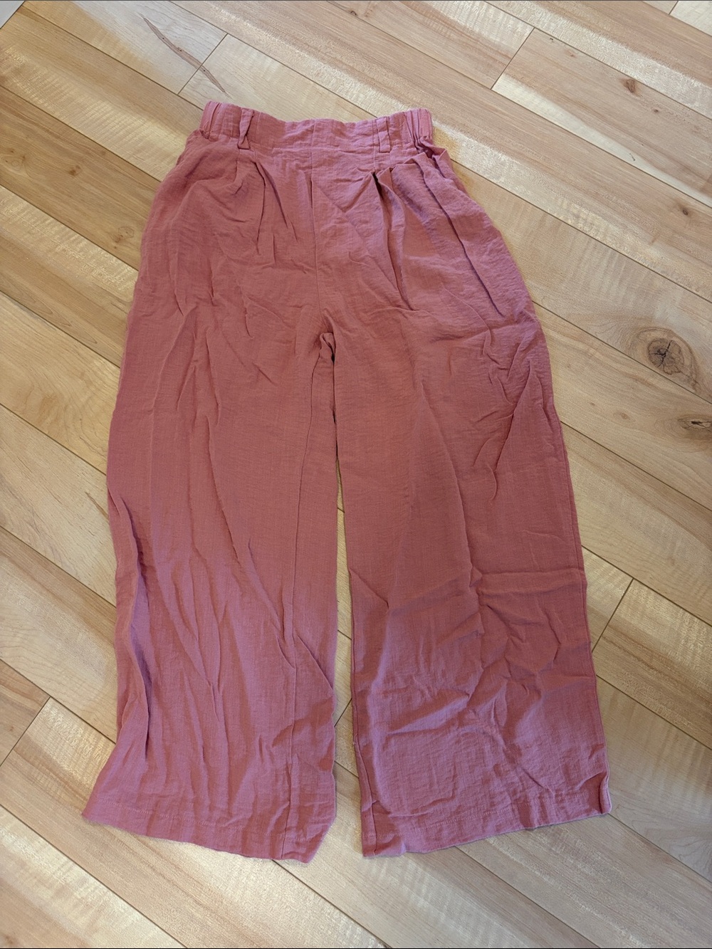 Pink wide leg halara pants
